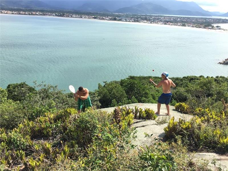 Pousada Ilha Do Papagaio Palhoça エクステリア 写真