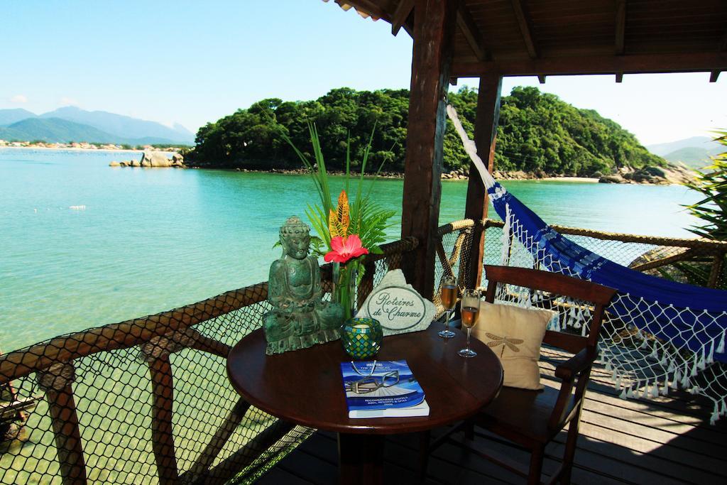 Pousada Ilha Do Papagaio Palhoça エクステリア 写真
